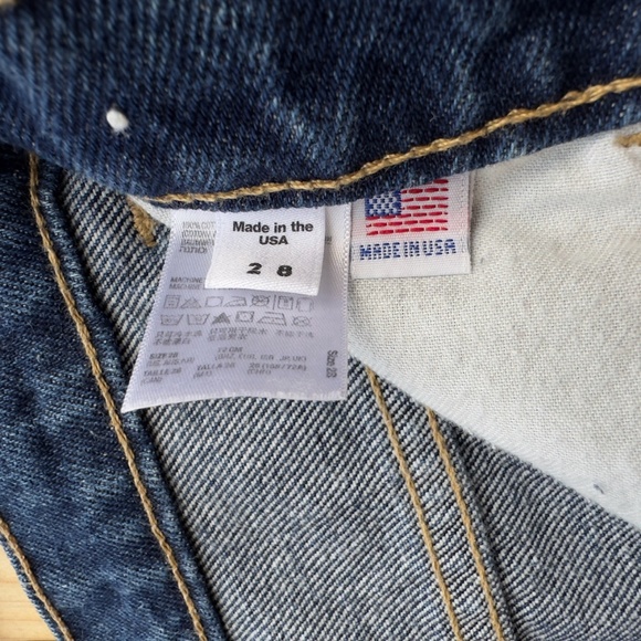 American Apparel Jean Denim Shorts - Picture 4 of 4